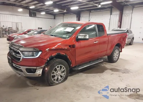 2019 Ford Ranger Lariat из США, поврежденный, VIN 1FTER1FH7KLA44450